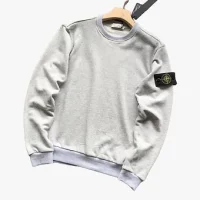 Stone Island gray zipshirt