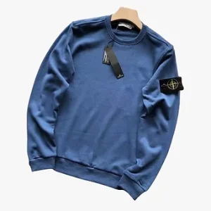 Stone Island Navy Blue zipshirt