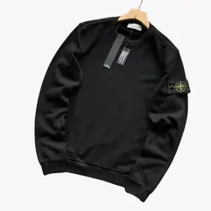 Stone Island black zipshirt
