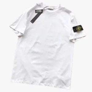 Stone Island Tshirt White Batch