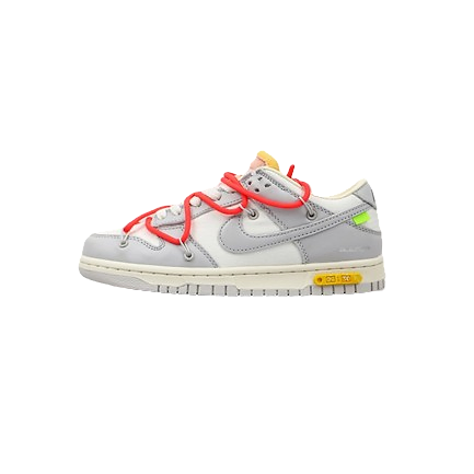 Off-White Dunk Low Lot red n orange decent