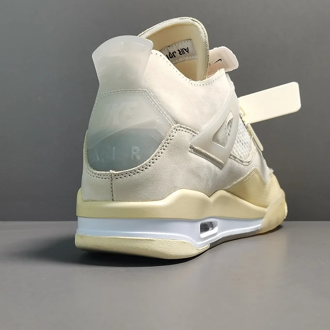 Nike Air Jordan 4 Off White Beige