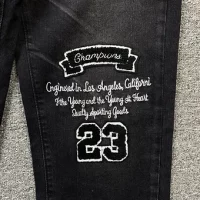 Amiri jeans black logoside