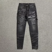 Amiri jeans standart black ripped off