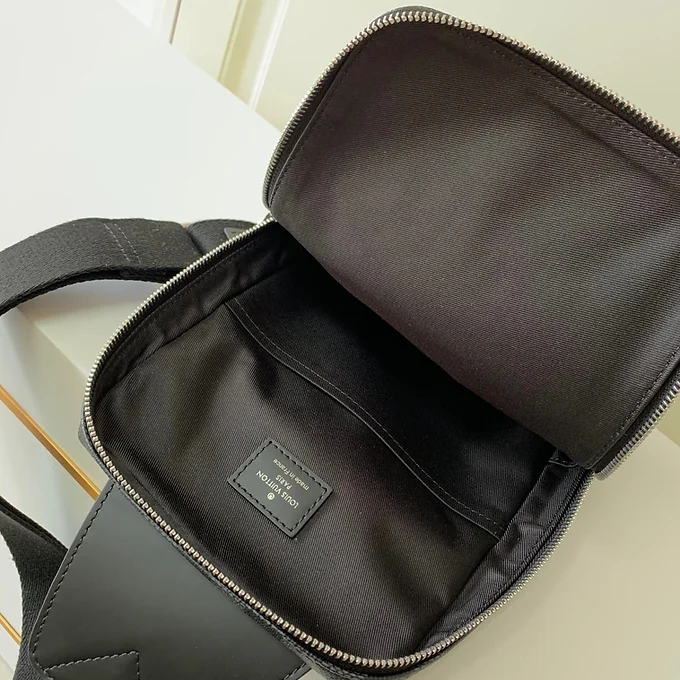 LV Men Bag Black longcase