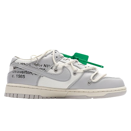 Off-White Dunk Low Lot white green