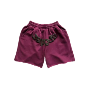Sp5der darkred shorts