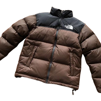 TNF Black Brown winterjacket