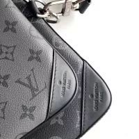 Lv Men Bag Black / Gray Monogram
