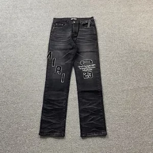 Amiri jeans black logoside