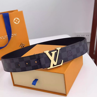 LV Gold Black Belt