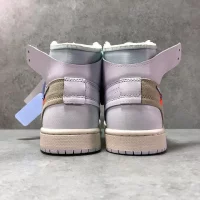 Air jordan 1 off white white joint
