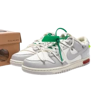 Off-White Dunk Low Lot white green