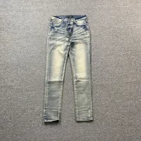 Amiri jeans white blue