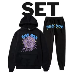 Sp5der Set Blue Black Version