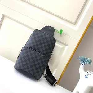 LV Men Bag Black longcase