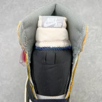 Air jordan 1 UN stitching black toe