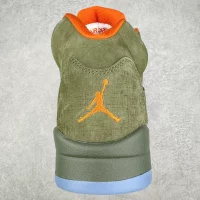 Air jordan 5 olive