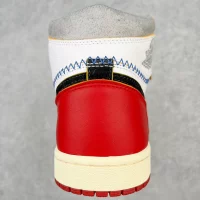 Air jordan 1 UN stitching black toe