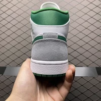 Jordan 1 grey pine green