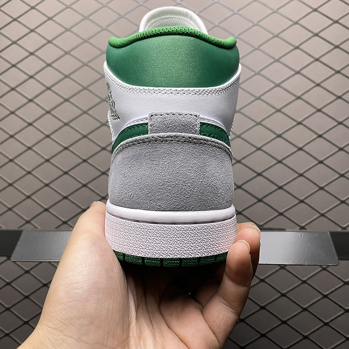Jordan 1 grey pine green