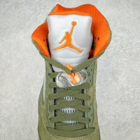Air jordan 5 olive