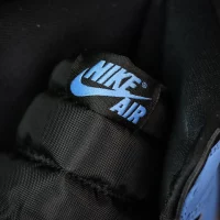 Air jordan 1 north carolina blue and black toe