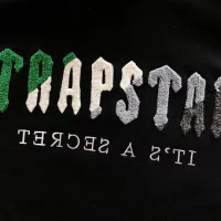 Trapstar hoodie black/green irongate