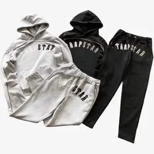 Trapstar tracksuits White/Black