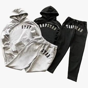 Trapstar tracksuits White/Black