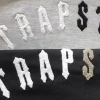 Trapstar tracksuits White/Black