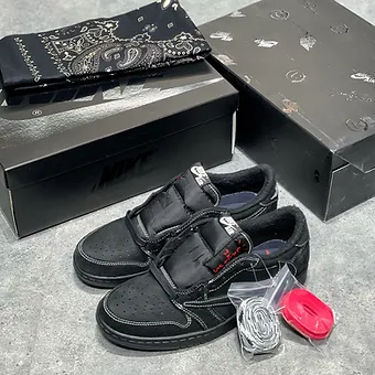 Nike Jordans Lows Travis Black