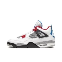 Jordan 4 Red and Blue Mandarin duck