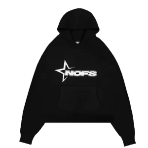 Nofs Black Hoodie
