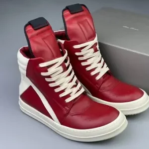 Rick Owens Sneaker High Red