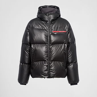 Prada Puffer Jacket Black