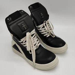 Rick Owens x Chrome Hearts Sneaker High Black