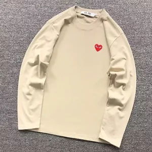 Comme des Garcons Basic Longsleeve Beige