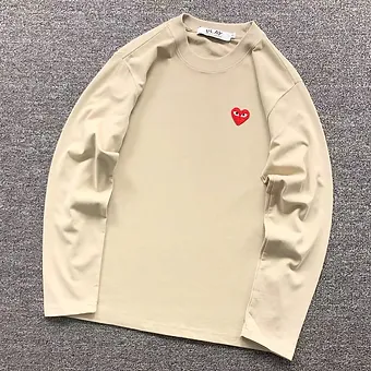 Comme des Garcons Basic Longsleeve Beige