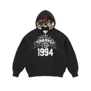 Supreme x Maison Margiela Zip Hoodie Black