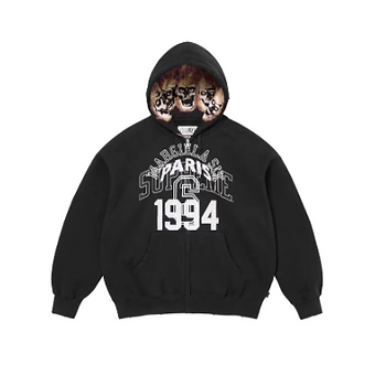 Supreme x Maison Margiela Zip Hoodie Black