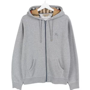 Burberry Zip Hoodie Horse Logo