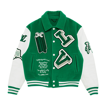 LV College Jacket Green
