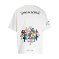 Chrome Hearts Tee White and Black Many Crosses