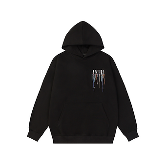 Amiri Hoodie Black 5