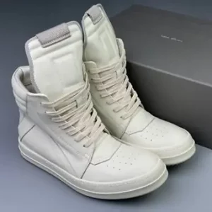 Rick Owens Sneaker High White