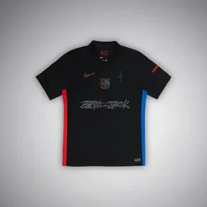 Soccer Jersey Barcelona x Travis Scott