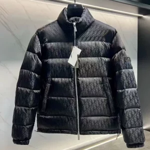 Dior Puffer Jacket Black