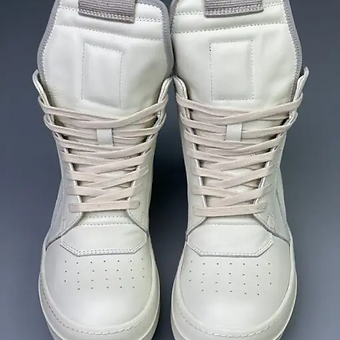 Rick Owens Sneaker High White