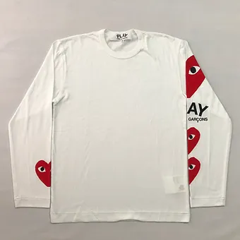 Comme des Garcons Longsleeve Heart Sleeve